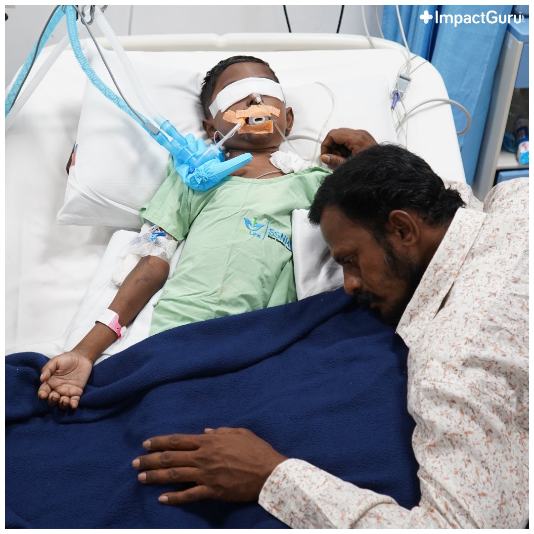 A father’s heart is constantly filled with anxiety & worry. This is because his only son Sushanth has been battling a rare illness since he was just two months old. Today, Sushanth is critical and his parents need your utmost help! Kindly donate: bit.ly/3ycA7Xy