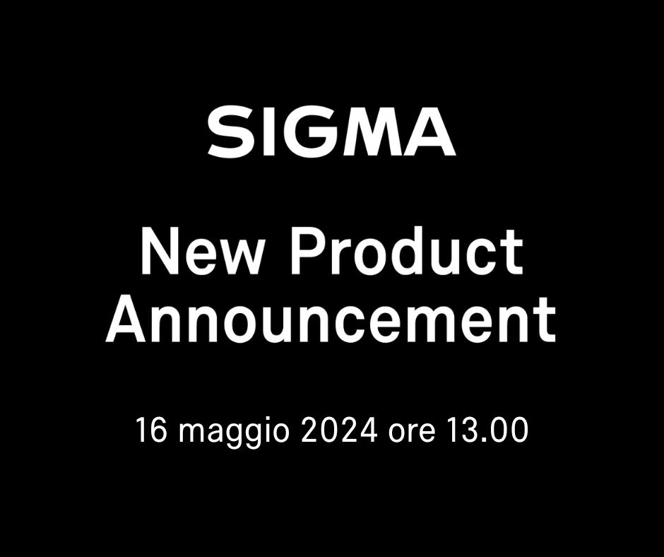⚡️Notiziona!!!!
Siete pronti per scoprire i nuovi prodotti di Sigma?
Ci vediamo nel nostro canale Youtube Sigma Foto Italia il giorno 16/05/2024 alle ore 13.00 😉.
Stai con noi 👍😀.

<a href="/SigmaFoto/">SigmaFoto Benelux</a> <a href="/foto_sigma/">SIGMA Italia</a> <a href="/SIGMA_foto/">SIGMA (Deutschland)</a> <a href="/SigmaFoto/">SigmaFoto Benelux</a> <a href="/Sigma_Photo/">SIGMA America</a> <a href="/SigmaPhotoSpain/">SIGMA Spain</a> 
#fotografia #Foto