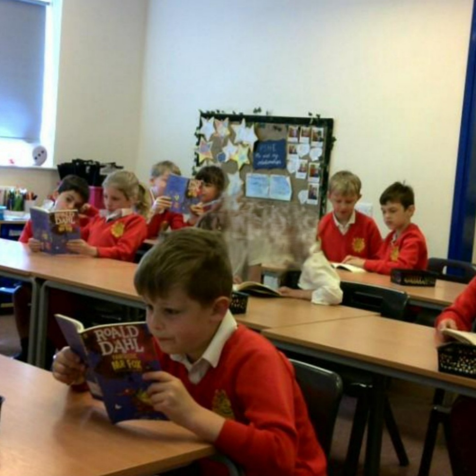 Our phonics to fluency programme builds children’s reading skills daily through beautiful stories. This week at Egloskerry Primary the children have been fostering reading fluency and imagination through the timeless tale of 'Fantastic Mr. Fox' by Roald Dahl. #LoveReading