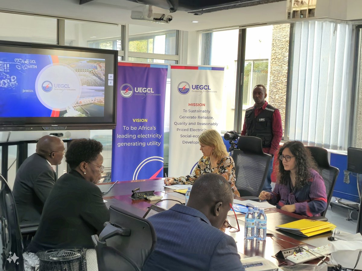 UEGCL (@uegclofficial) on Twitter photo This morning, we were honoured to welcome H.E. Maria Hakansson, <a href="/SwedEnvoyUganda/">Amb. Maria HĂĄkansson</a>, to our Head Office in Bukoto, Kampala. The Ambassador was received by our Board Chair, Eng. Proscovia Margret Njuki, and <a href="/UEGCL_CEO/">Dr. Eng. Harrison E. Mutikanga</a>. This morning, we were honoured to welcome H.E. Maria Hakansson, <a href="/SwedEnvoyUganda/">Amb. Maria HĂĄkansson</a>, to our Head Office in Bukoto, Kampala. The Ambassador was received by our Board Chair, Eng. Proscovia Margret Njuki, and <a href="/UEGCL_CEO/">Dr. Eng. Harrison E. Mutikanga</a>.
