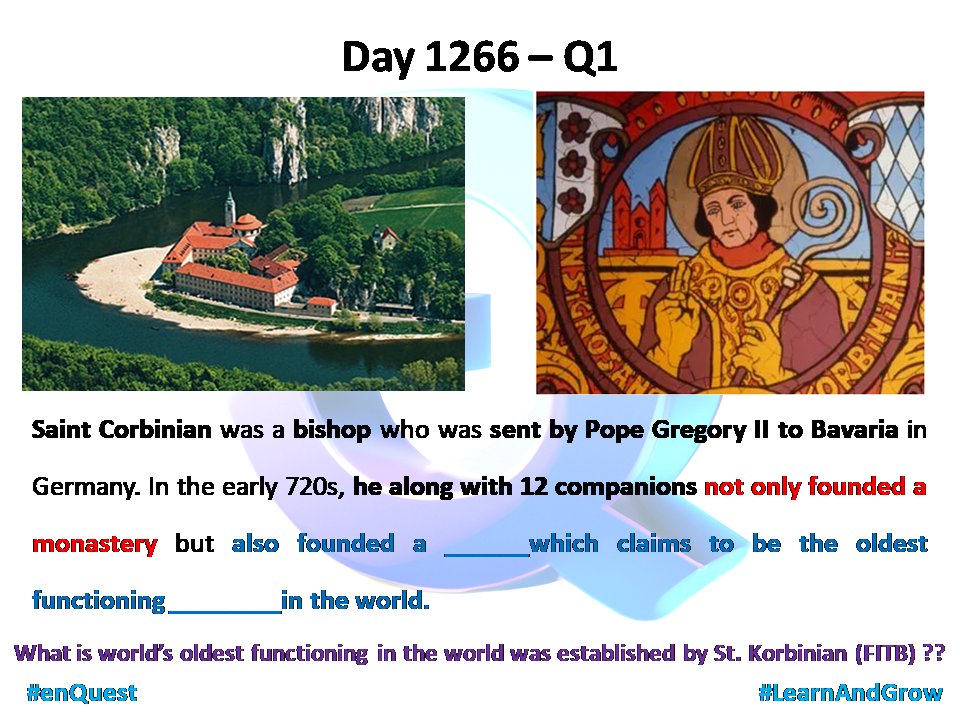 Day 1266 - Q1 #enQuest #LearnAndGrow