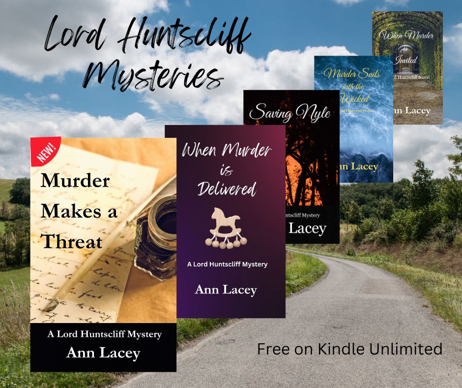 Follow the road to mystery with Lord Huntscliff mysteries. Free on Kindle Unlimited. #mystery #historicalmystery #cozymystery #readers #romance #books #bookboost #KindleUnlimited #ShamelessSelfPromo amazon.com/dp/B0CZPVG399