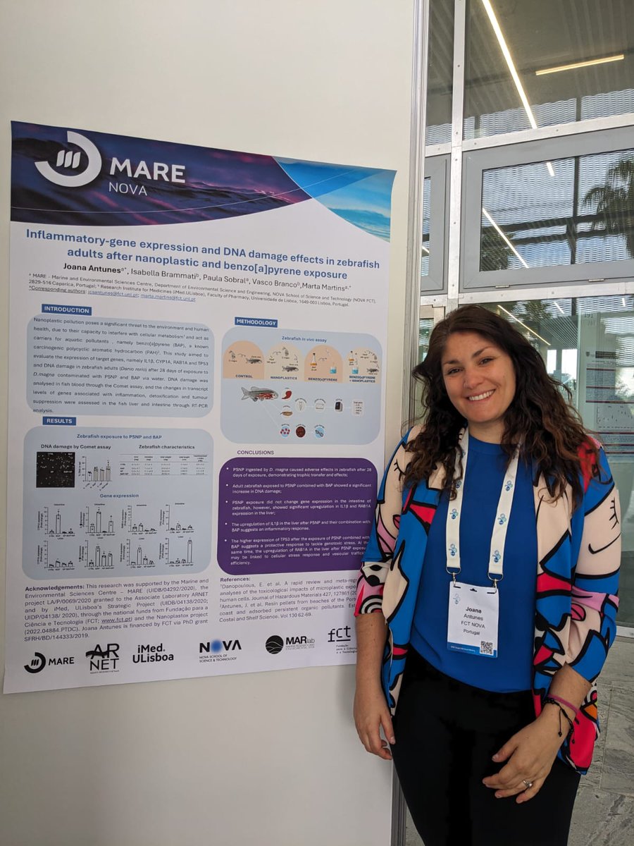 SETAC 2024 has been an incredible experience :) I have seen so many interesting presentations and had the chance to present my PhD work. It was a great pleasure to share ideas with fellow researchers who are working in the same field! #SETAC2024 #nanoplastics