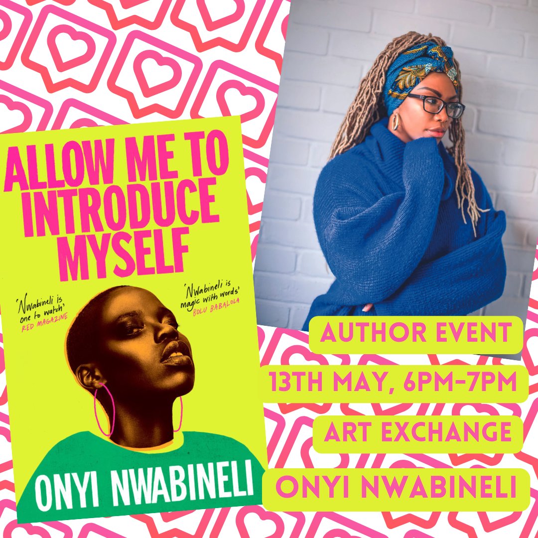Can't wait for the @EssexBookFest launch on 1st June? How about an appetiser? On Monday, Nigerian-British writer Onyi Nwabineli discusses her new novel 'Allow Me To Introduce Myself' at @ArtExchangeUoE Free entry for LiFTS students (usually £8) essexbookfestival.org.uk/event/allow-me…