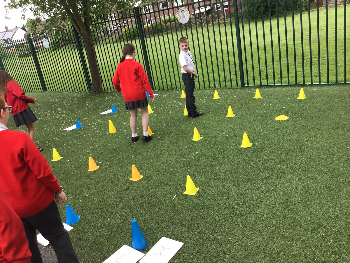 Year 5 have been learning about translation within a quadrant so we went outside to experience some physical translations to help us understand this - we are now translation experts! #ks2maths #creatingabetterfuture