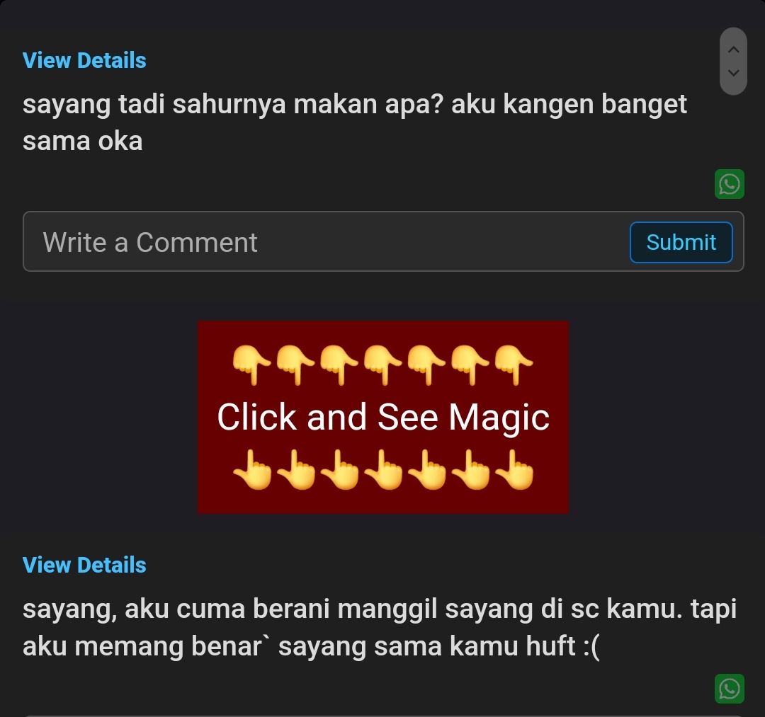 ya allah ini siapa?? ayo dm aku sayang, kamu siapa pleass