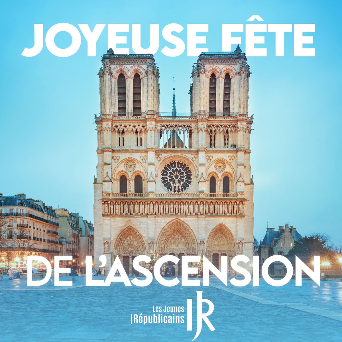 Joyeuse fête de l’Ascension à tous les Chrétiens ! En ce jour, pensée particulière pour les Chrétiens d’Orient, persécutés en raison de leur foi.