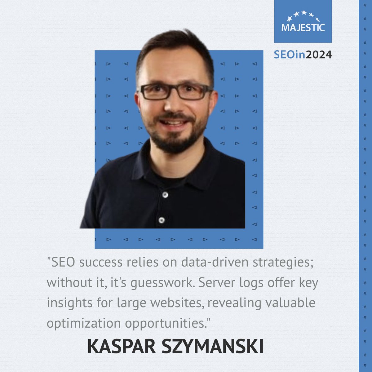 SEO success lies on data-driven strategies; without it, it's guesswork. Kaspar Szymanski (@kas_tweets) believes server logs offer key insights for large websites and reveal valuable optimization opportunities. maj.to/3P4F2zl