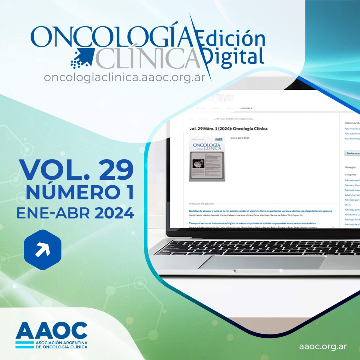 Link de acceso: oncologiaclinica.aaoc.org.ar/index.php/onco…
