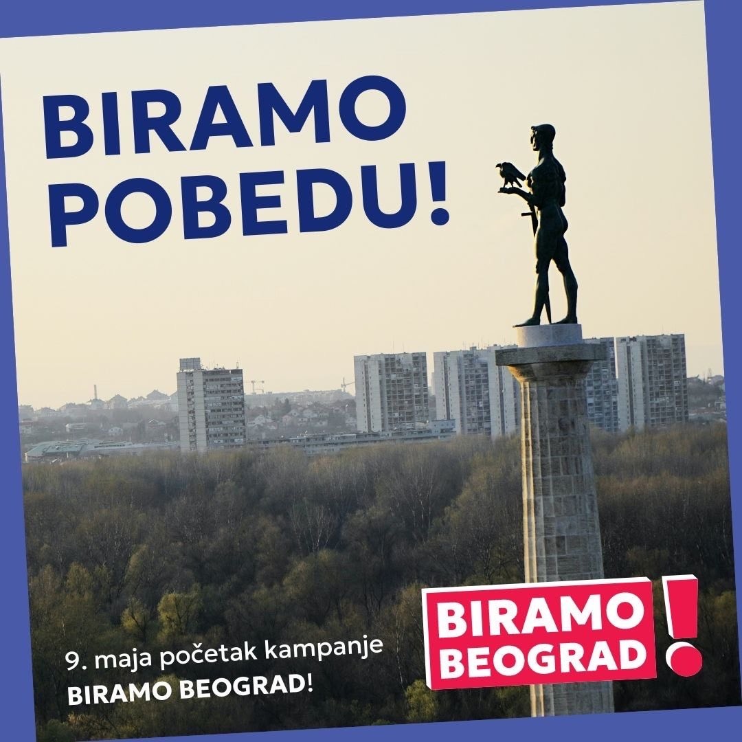 Pokret slobodnih građana čestita građanima Srbije Dan Evrope i Dan pobede nad fašizmom i simbolično na današnji dan predajemo listu za gradske izbore u Beogradu i otpočinjemo kampanju za oslobođenje našeg glavnog grada! ✊️ pokretslobodnih.rs/saopstenja-i-v…