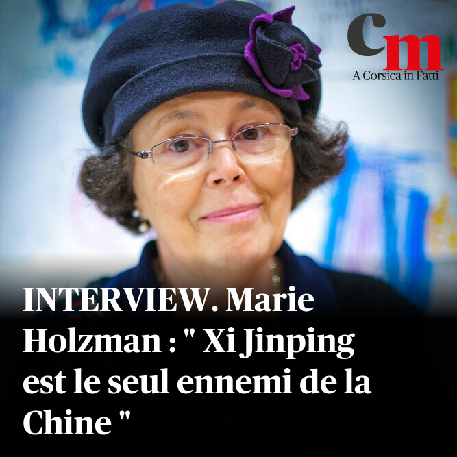 INTERVIEW. Marie Holzman : ' Xi Jinping est le seul ennemi de la Chine ' ➡️ sur.corsematin.com/9pn