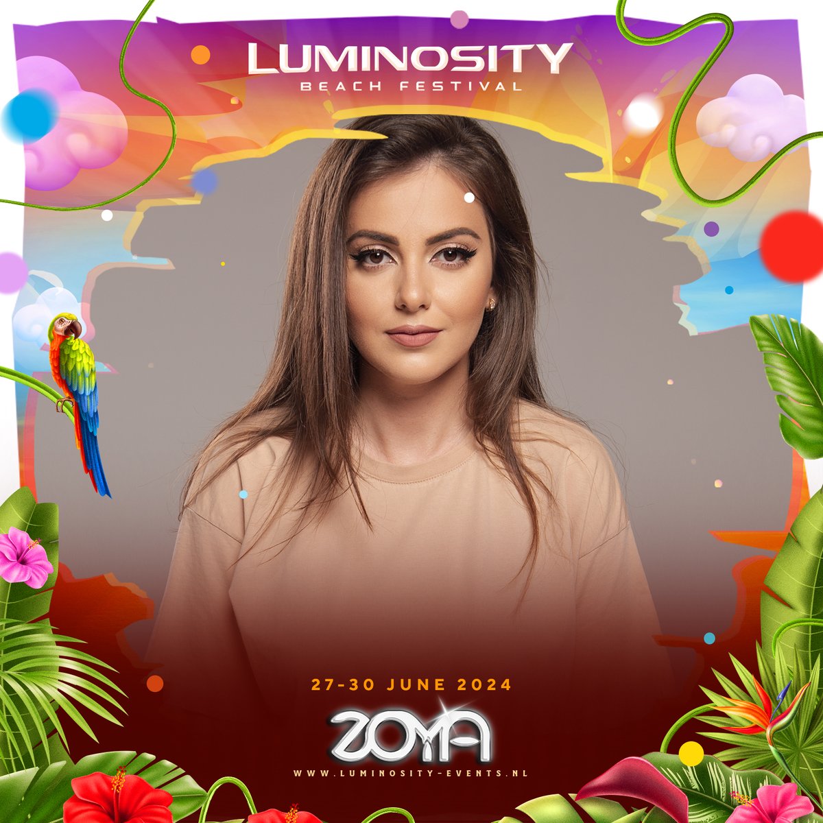 Festival gig announcement: I am happy to share with you that I will be playing at @LuminosityEvent in the Netherlands this year. My set will be on June 29th, from 14 till 15:30, Beachclub Bernies stage. I am looking forward to meeting you all there and have a really great time