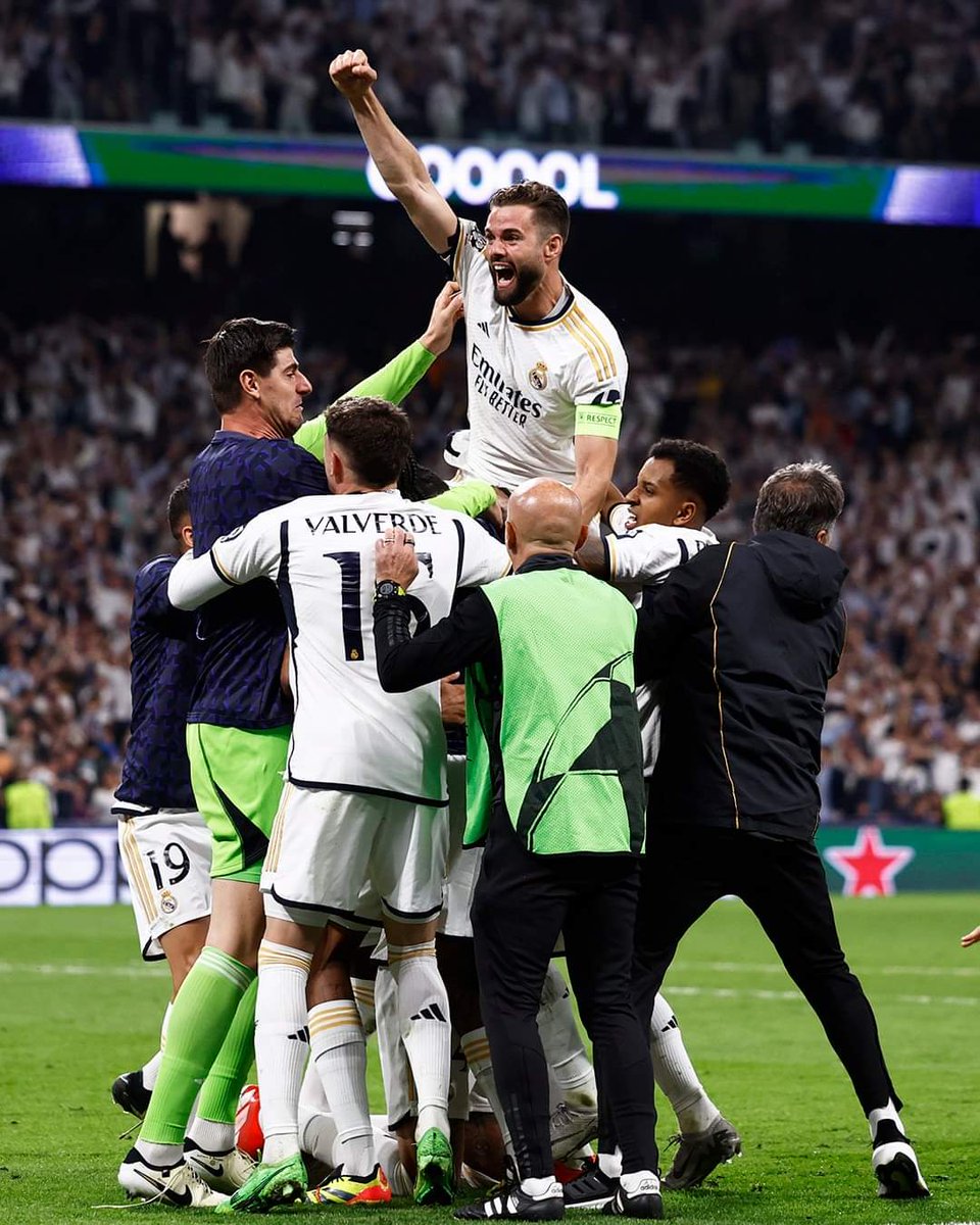 Magical semi-final. Great football. Los Blancos - Reyes de Europa. Hala Madrid. Proud to be a Madridista. 1st June will be breathtaking.