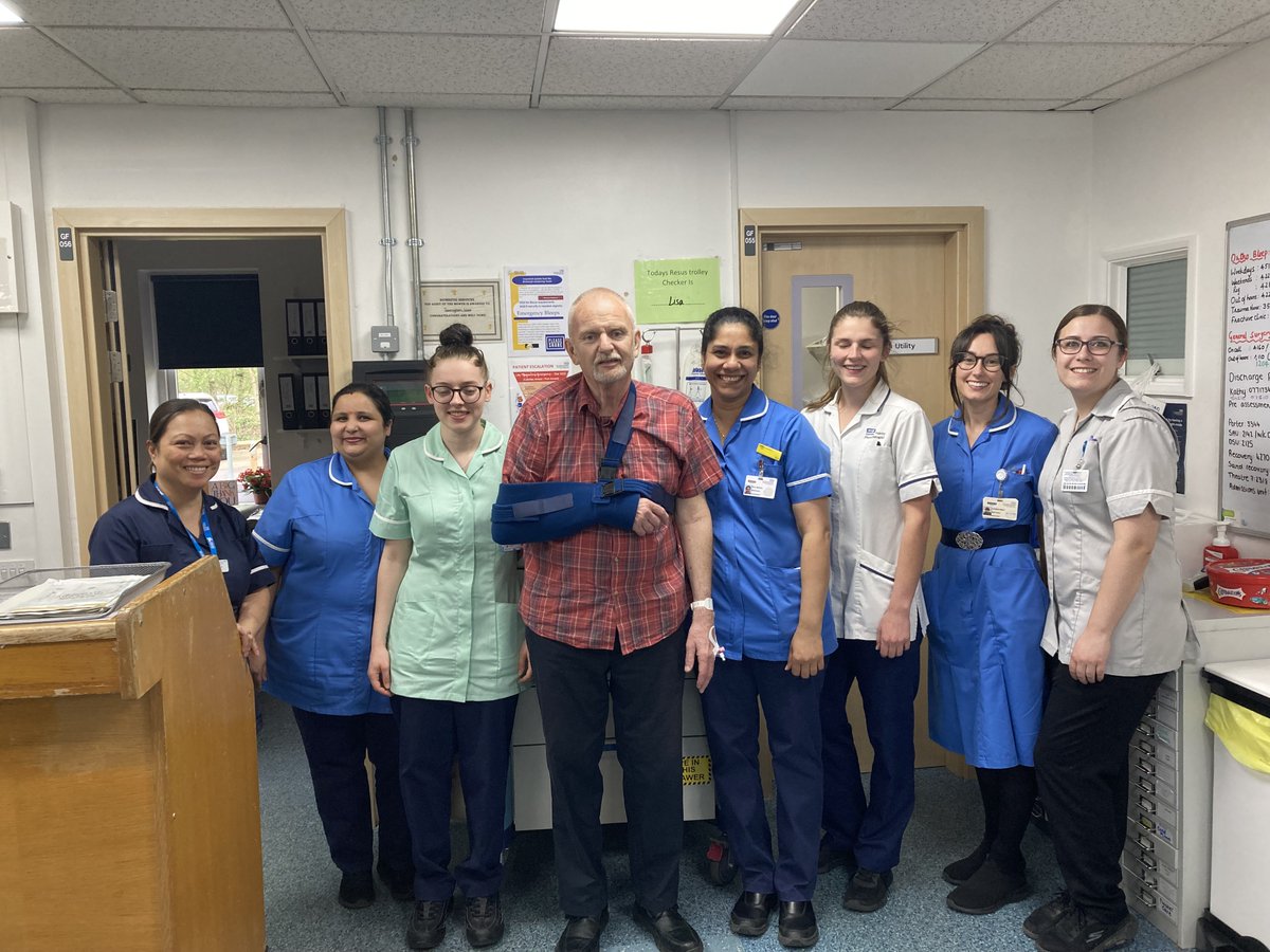 We've carried out our first ever joint replacement as a day surgery procedure.

Martin had a right shoulder replacement in a pilot which is being trialled for day surgery joint replacements meaning patients can go home the same day.

Find out more here: ow.ly/R1W850RAazo