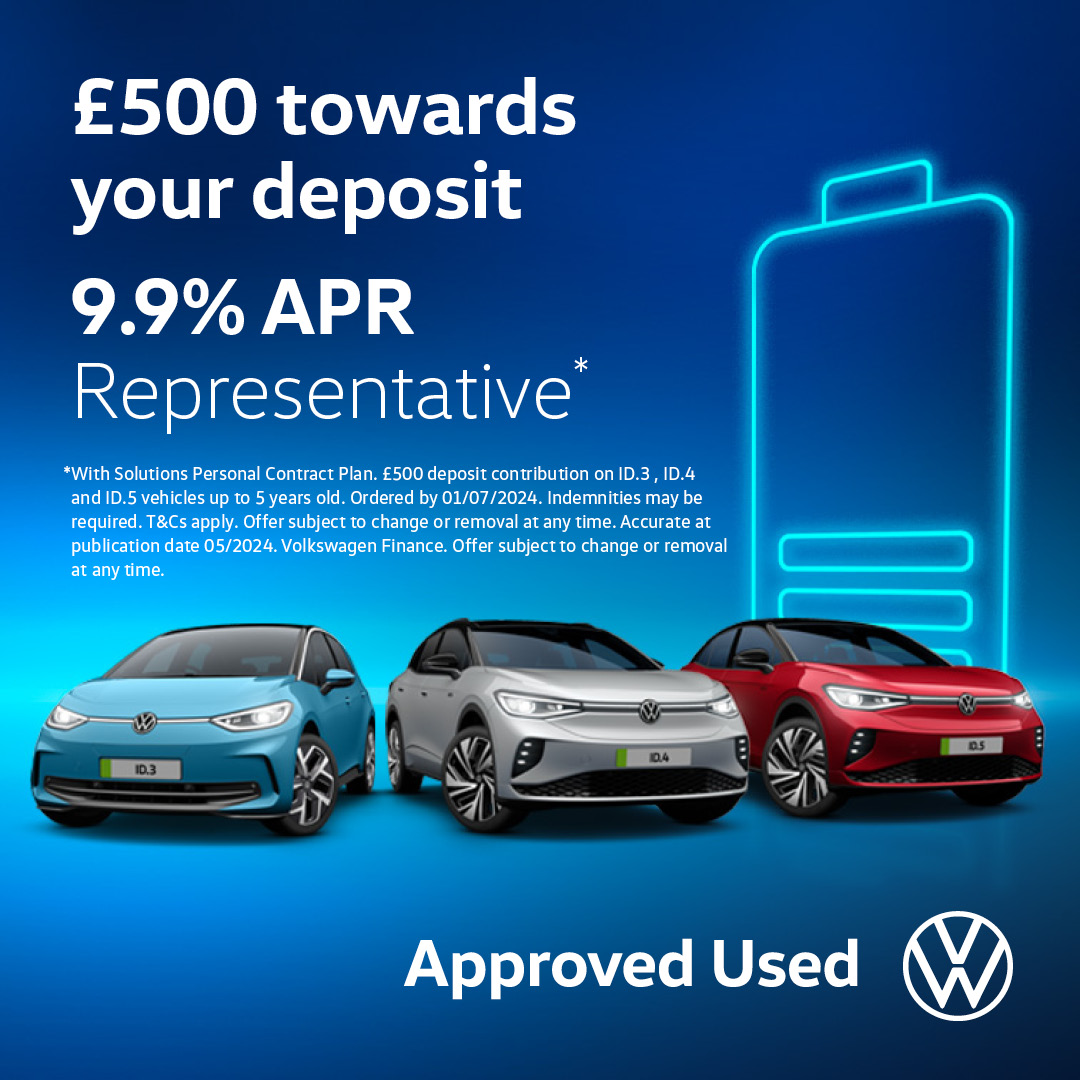 DriftBridgeGrp's tweet photo. 🚨NEW Volkswagen ID Offer🚨

💸Enjoy £500 towards your deposit on ID.3, ID.4 and ID.5 vehicles ordered by the 1st of July! 

🔗Find our available ID stock here: https://t.co/22mkSDgOlp

#Volkswagen #VW #ID3 #ID4 #ID5 https://t.co/OfCcVEPjqw