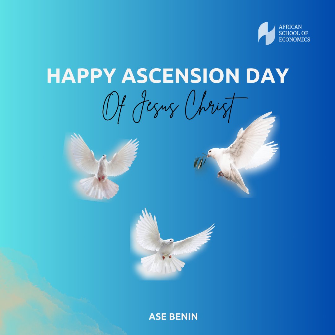 ASEBenin's tweet photo. Happy Ascension Day to all celebrating today! May your day be filled with joy and blessings. 🙏
#Ascension #AscensionDay https://t.co/XbGRclvT6Y