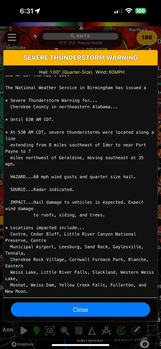 Severe thunderstorm warnings issued!! #gawx #alwx #chawx