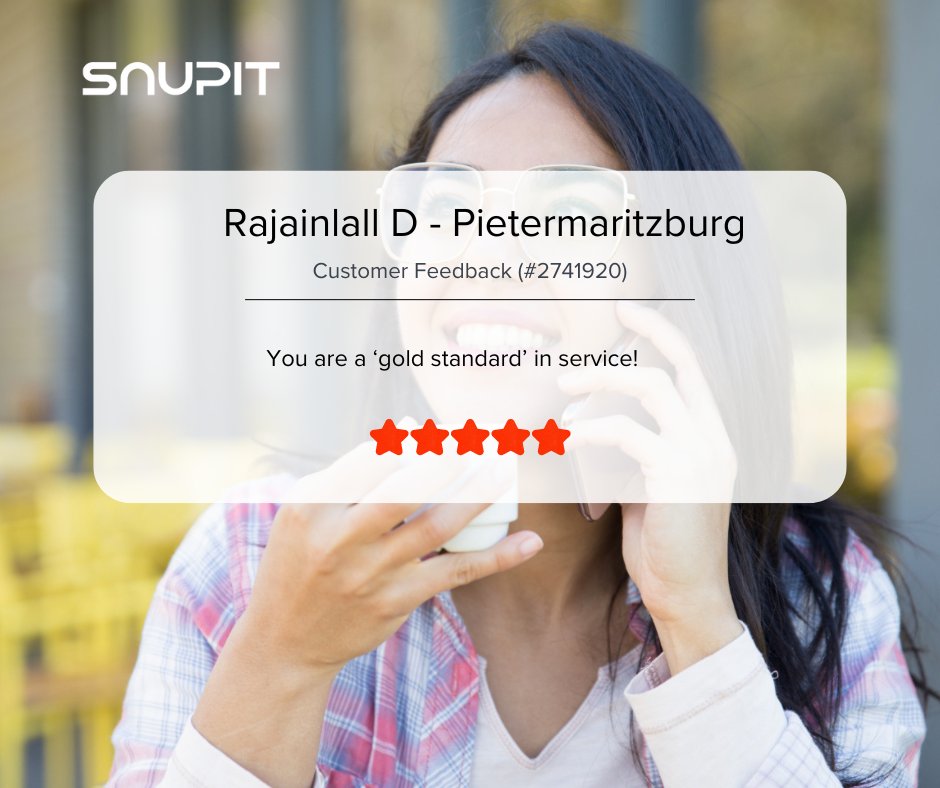 We appreciate the vote of confidence, Rajainlall! #customerfeedback   

Rajainlall requested quotes for Shuttle Services in Pietermaritzburg on Snupit.  
#shuttleservices #pietermaritzburg #kwazulunatal

Need quotes for your next project? Visit snupit.co.za!