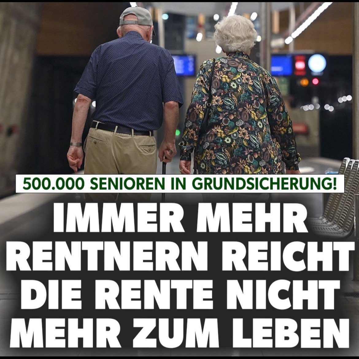 Wer sagt Cansel Kiziltepe (SPD), dass es „menschenverachtend“ ist, wenn deutsche Rentner ▪️jahrzehntelang gearbeitet und Steuern gezahlt haben, ▪️um dann eine Minirente zu erhalten und ▪️am Ende eines arbeitsreichen Lebens Flaschen sammeln müssen, um über die Runden zu kommen?