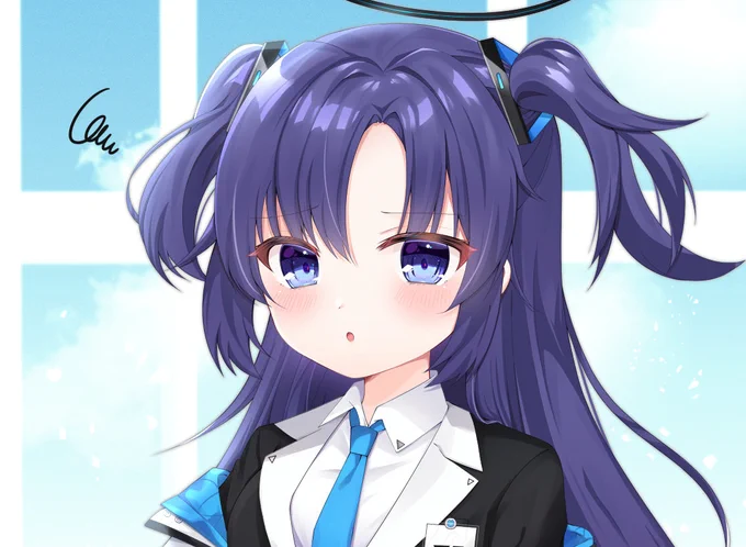 ユウカの困り顔が好き#ブルアカ #BlueArchive 