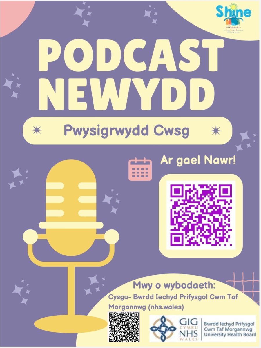 youtu.be/V-yxJIHbCXs?si…
Check out our sleep podcast
#ShareInYourSchool 
#SHiNE #EmotionalWellBeing #cwmtafmorgannwg