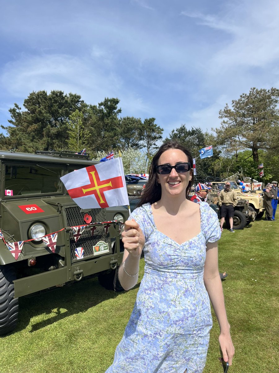 Exciting to be in Guernsey for the Liberation Day celebrations! 🇬🇬