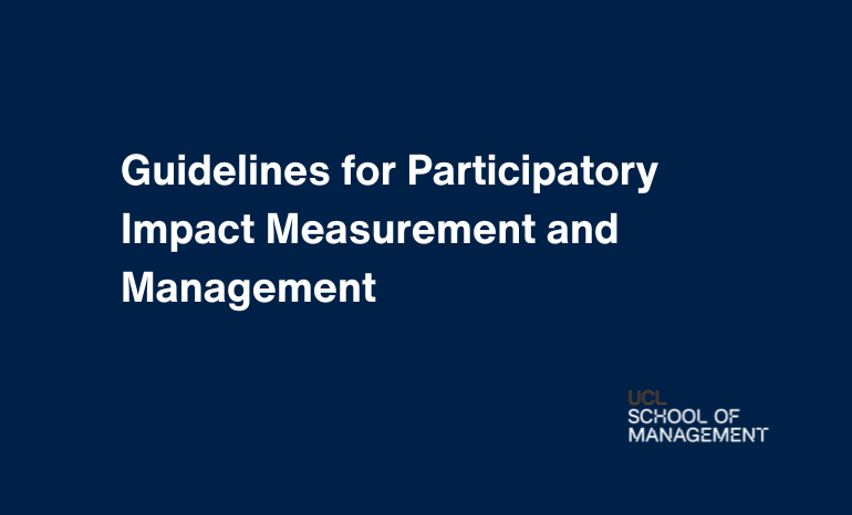 UCLSoM's tweet photo. #UCLSoM Prof @taticchipaolo &amp; research assistants, alongside Dr. Jan Dauman, present the second, updated version of their #ImpactInvesting report. Emphasising the need for balance among stakeholders for equitable decision-making. 

Access the full report: https://t.co/SXn8dUGQMs https://t.co/wtqLYC25LP