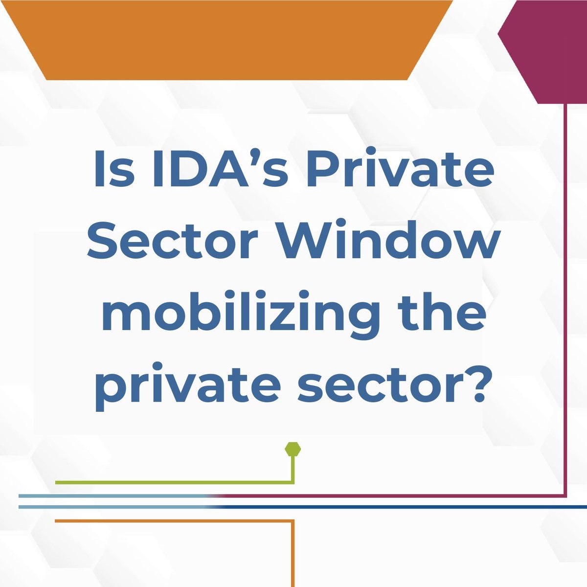 Is the @WBG_IDA Private Sector Window mobilizing the private sector? @SallyPPaxton looks at challenges in analyzing the extent of private sector mobilization in PSW – and why this should be part of the #IDA21 replenishment discussions: publishwhatyoufund.org/2024/05/is-ida…