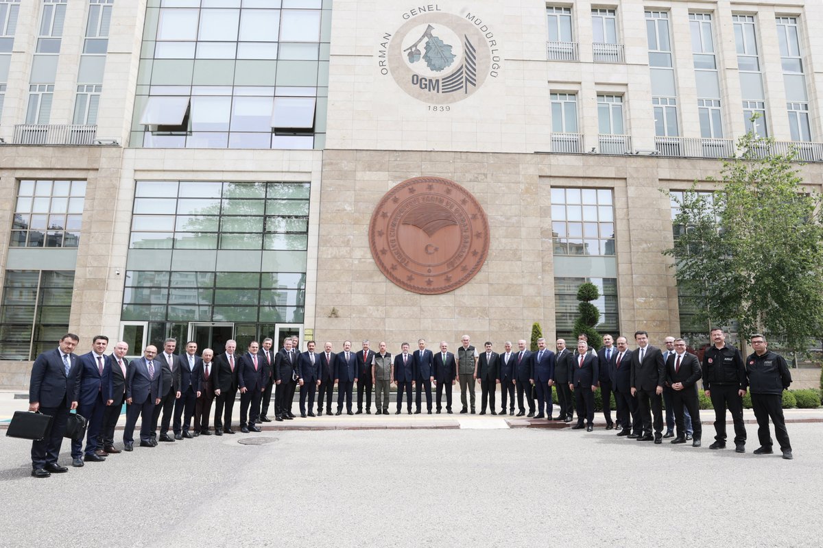 Orman yangınlarıyla mücadelede omuz omuza... @AliYerlikaya 📍 2024 Yılı Orman Yangınlarıyla Mücadele Hazırlık Toplantısı / Ankara