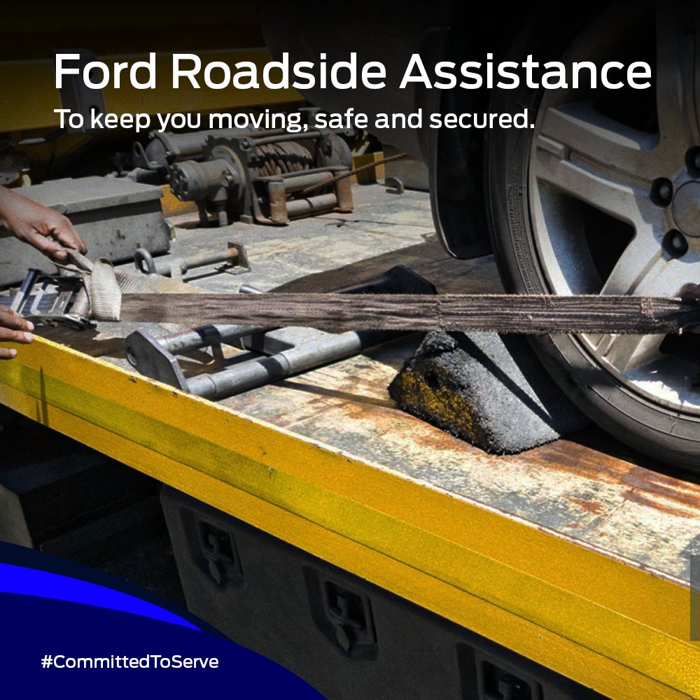 Get help instantly with Ford's Roadside Assistance. Just dial our 24-hour Roadside Assistance hotline: 1800-209-7400 or 1800-103-7400.

#CommittedToServe