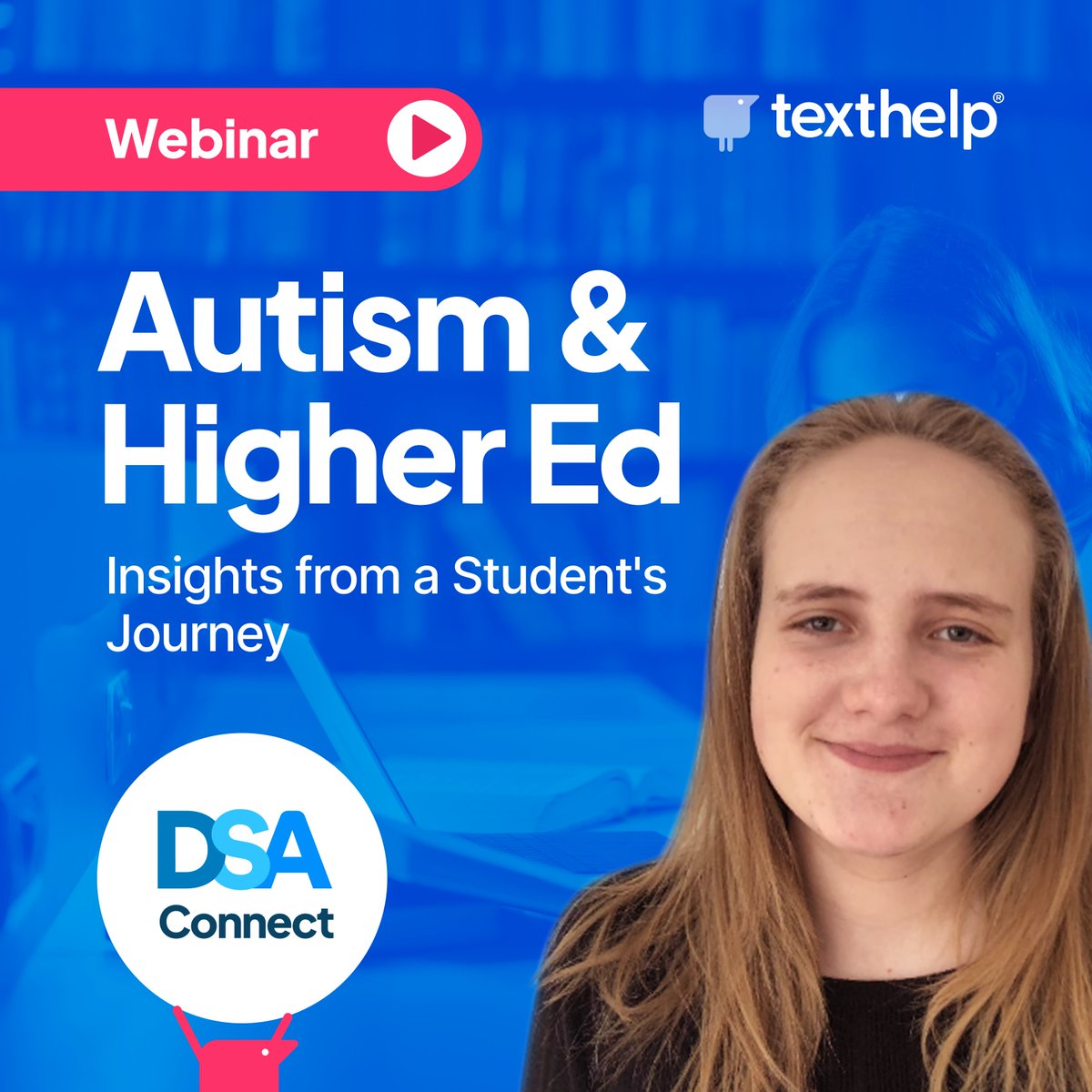 Mark your calendars! On June 19th, Texthelp’s Head of DSA Education @TH_nicole14 will host a webinar featuring the incredible journey of autistic student @neuro_lou through higher education. Learn firsthand how DSA support can make all the difference. texthelp.com/en-gb/resource…