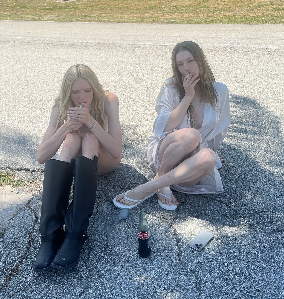 hunter schafer and alex consani.