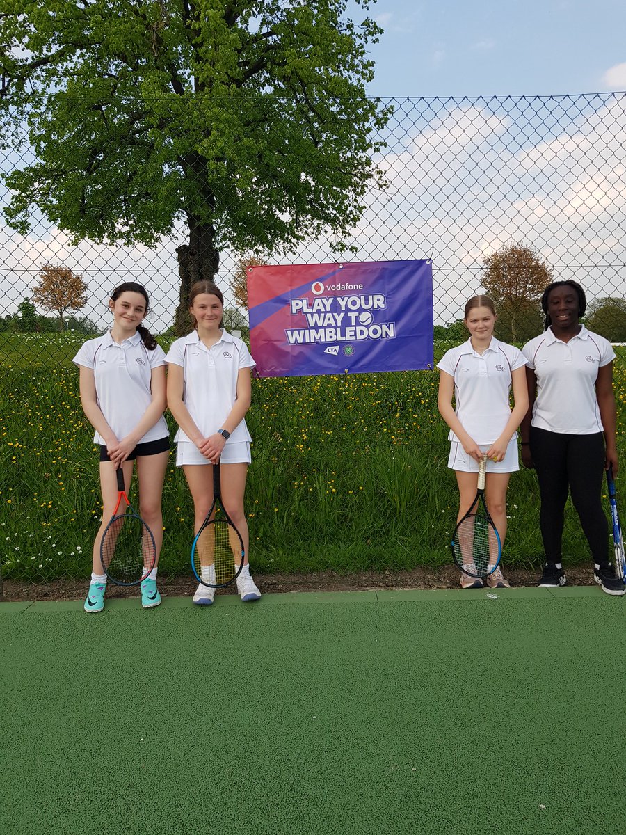 Play Your Way to Wimbledon 2024 here at Queen Margaret's #PlayYourWayToWimbledon @VodafoneUK @LTA @Wimbledon @YorkshireTennis