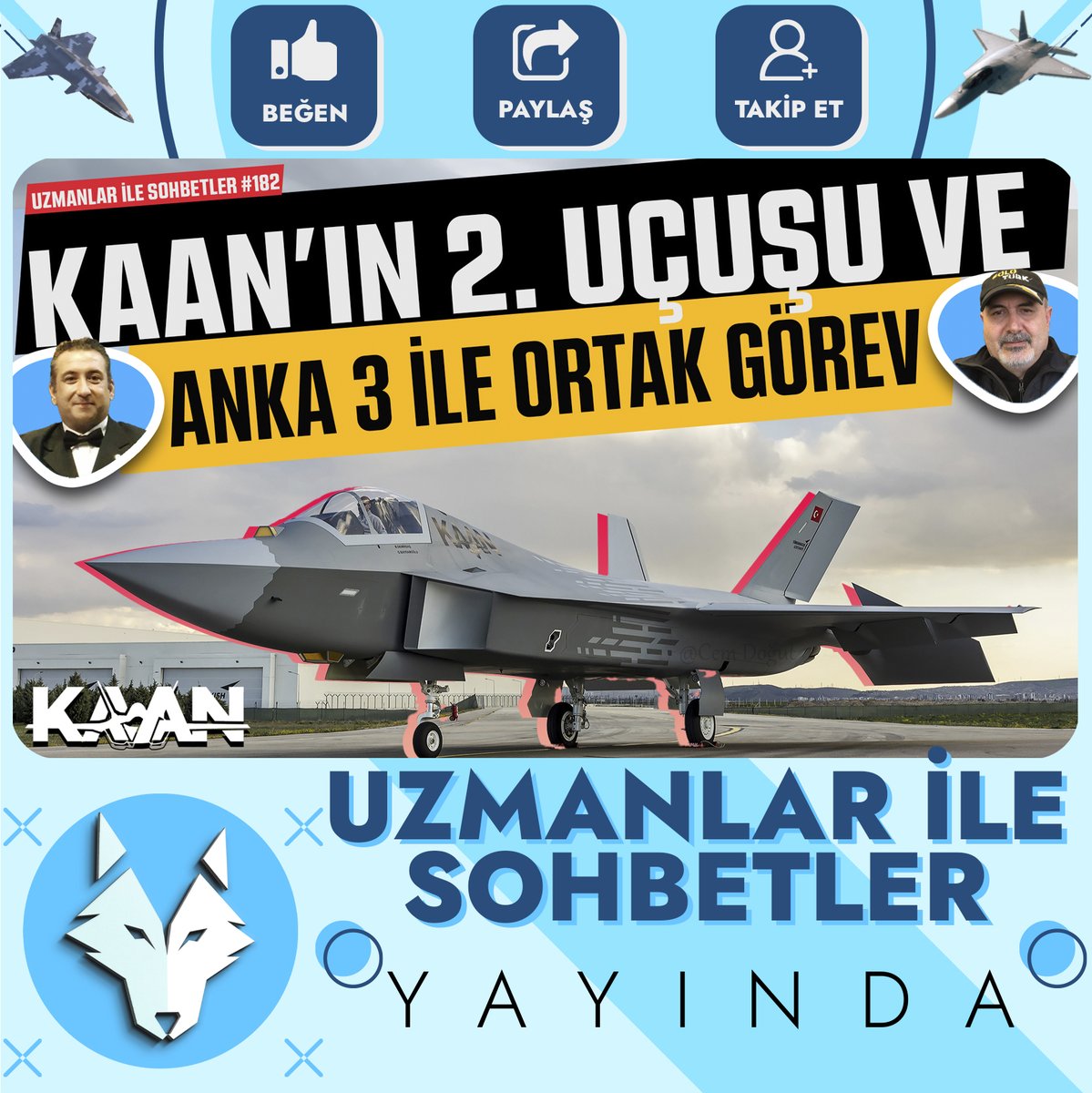 📢MMU Kaan 'ın İkinci Uçuşu ve Anka 3 🔗youtu.be/odl5rmDFaK0 #kaan #mmu #kaanmmu #mmukaan #roketsan #aselsan #tusaş #türkiye #türkhavakuvvetleri #savunmasanayi #milliteknolojihamlesi #hürjet #tf6000 #tf10000 #tf35000