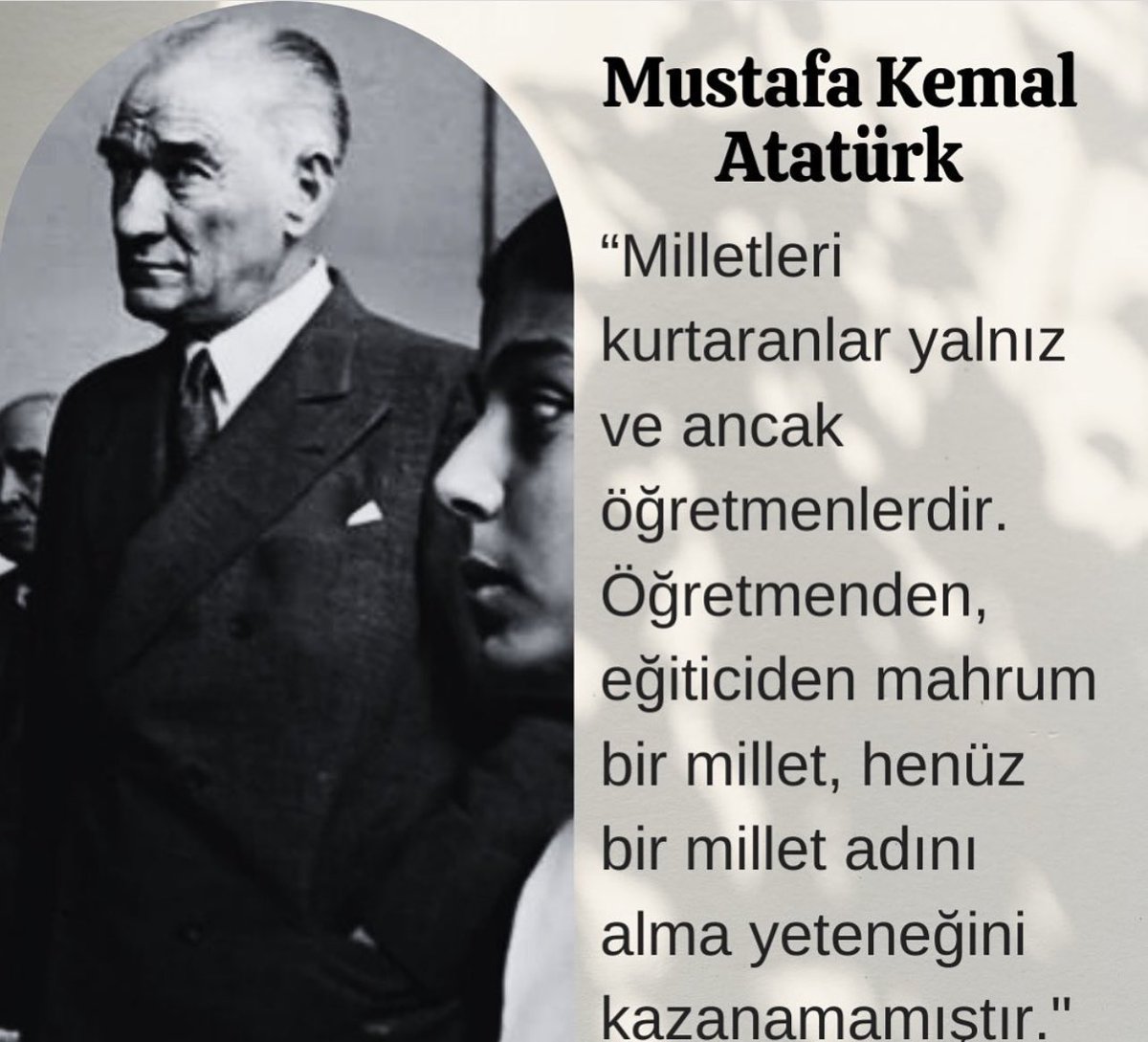 #MustafaKemalAtatürk #LaikEgitimAydınlıkTürkiye #BakanTekinKoltuğuTerket