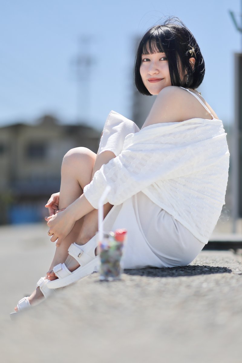 ビーチに吹く春風が心地良い NOA撮影会 モデル　朝比奈なつさん @390photo @asahina_natsu72