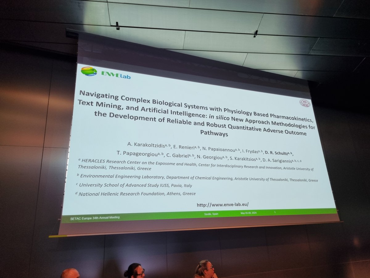 Enjoyed the #SETACSeville session co-chaired by Terje Svingen, You Song and Claudia de Lima e Silva, focusing on 'better alignment of AOPs and NAMs'. I'm a fan of both 🤓 and yes, AOP is a 'NAM' itself, but also a very useful framework to make sense of other NAMs @MauriceAtEcvam