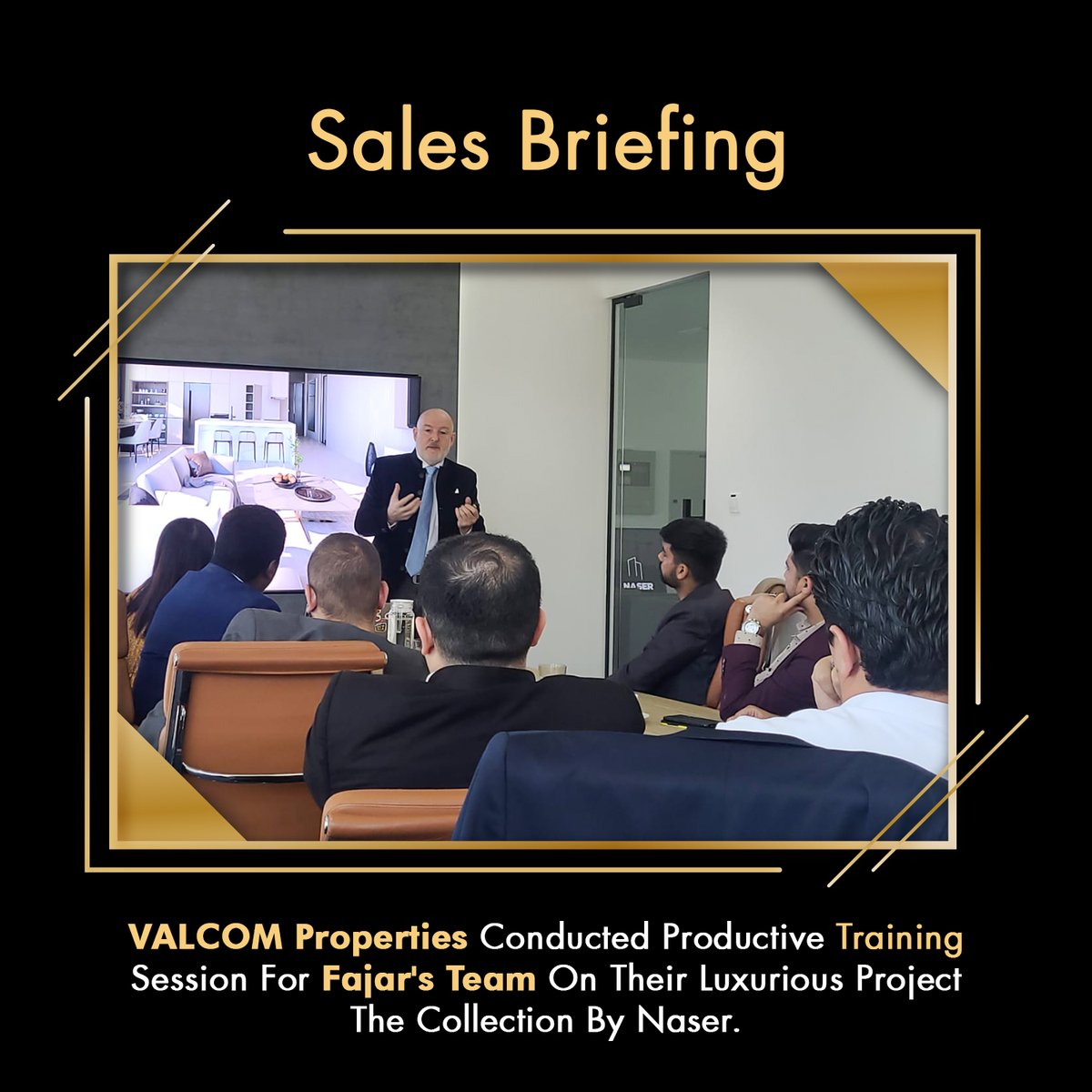 VALCOM Properties Conducted a Productive Training Session For Fajar's Team On Their Luxurious Project The Collection By Naser.✨

Now we're more equipped to provide top-notch solutions and unparalleled customer experience.🙌🏻✨

#salesbriefing #valcomproperties #training