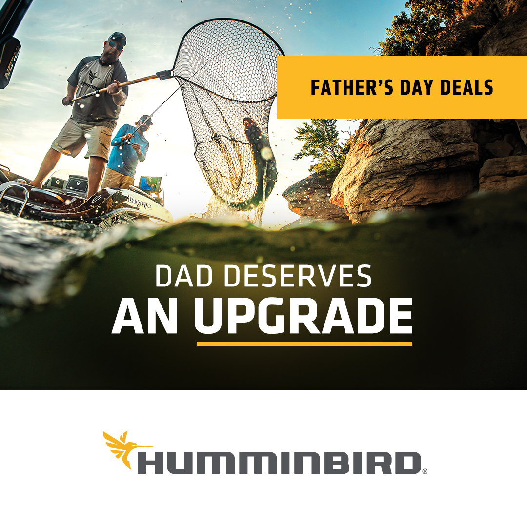 This Father’s Day, treat Dad (or yourself!) to the best fishing gear on the water. Shop these unbeatable instant savings and rebate deals from Humminbird, now through June 30th 🎁 Shop Now 👉 bit.ly/4dAz7gi