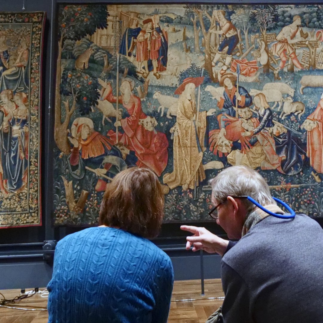Did you get to listen to your #RSD24 releases on @BowersWilkins speakers (worth £37k 😲) all while surrounded by medieval tapestries? Our @V_and_A, @bowerswilkins, @AbbeyRoad inspired 'Sounds from the Studio' experience is still living rent free in our heads!
