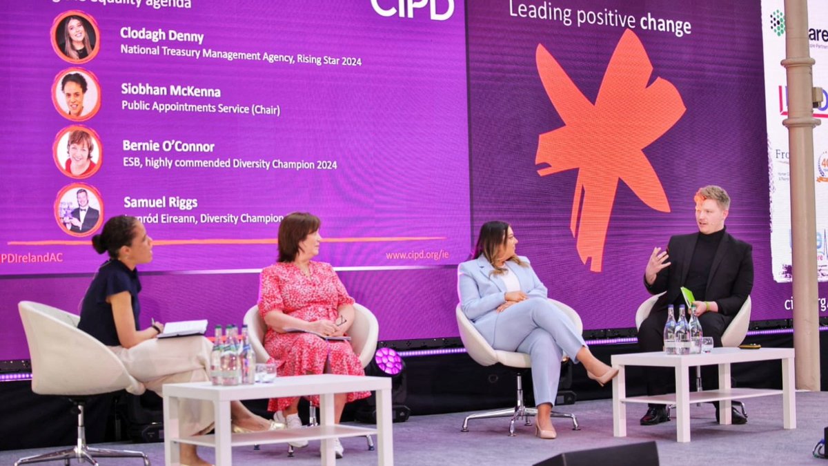 Excellent discussion from some #CIPDHRAwards winners about how they're leading the #equality agenda. Great egs of how they tackle embedding #EDI into the culture of their workplace to keep it on the top of the agenda even at times of economic uncertainty #Allyship #CIPDIrelandAC