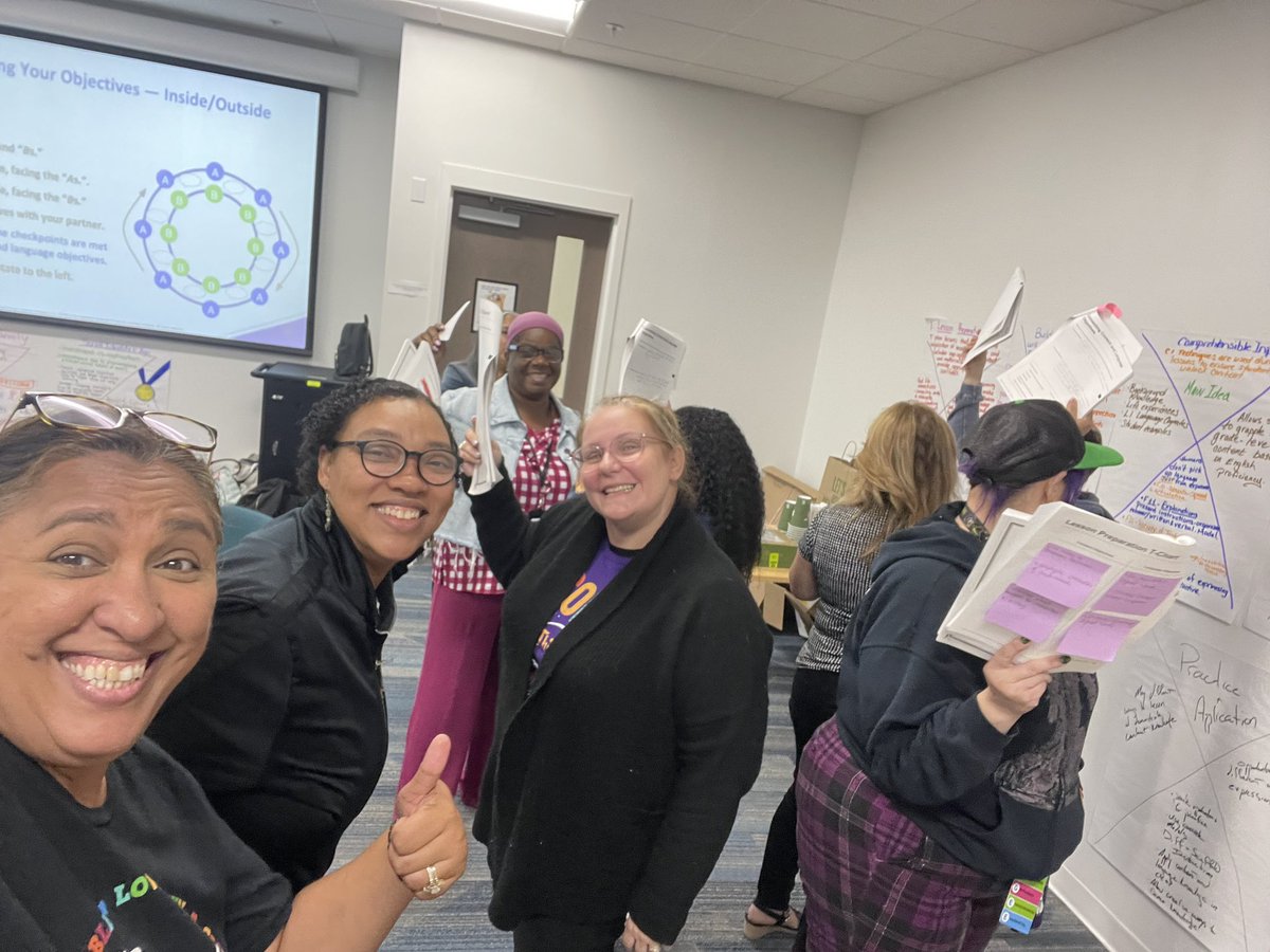 @browardschools ESOL Teachers are having a blast @SavvasLearning @SIOPModel Day 3. @OraliaRHinojos1 is AWESOME! We are in our Making Content Comprehensible 6th Edition Era! @BoydAndersonHS @principalarrojo @NewRiverMiddle @GatorRunElem @MBE_Eagles @theofficialCBHS @EaglePointElem