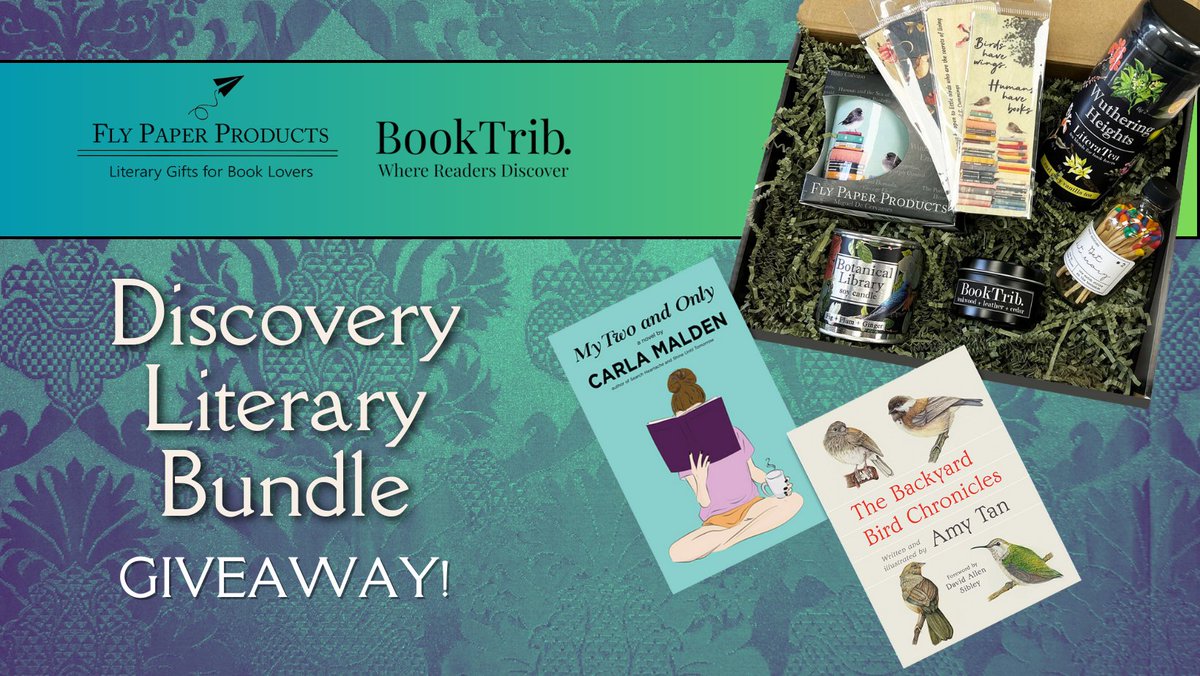 📚 GIVEAWAY! 📚 🎉 Get ready to win big with our Discovery Literary Bundle from Fly Paper Products & 2 Novels from BookTrib! 🫖🍵📖 Don't miss your shot! 🎯 👉 Enter here: booktrib.com/book-giveaways/ US residents, 18+. #flypaperproducts