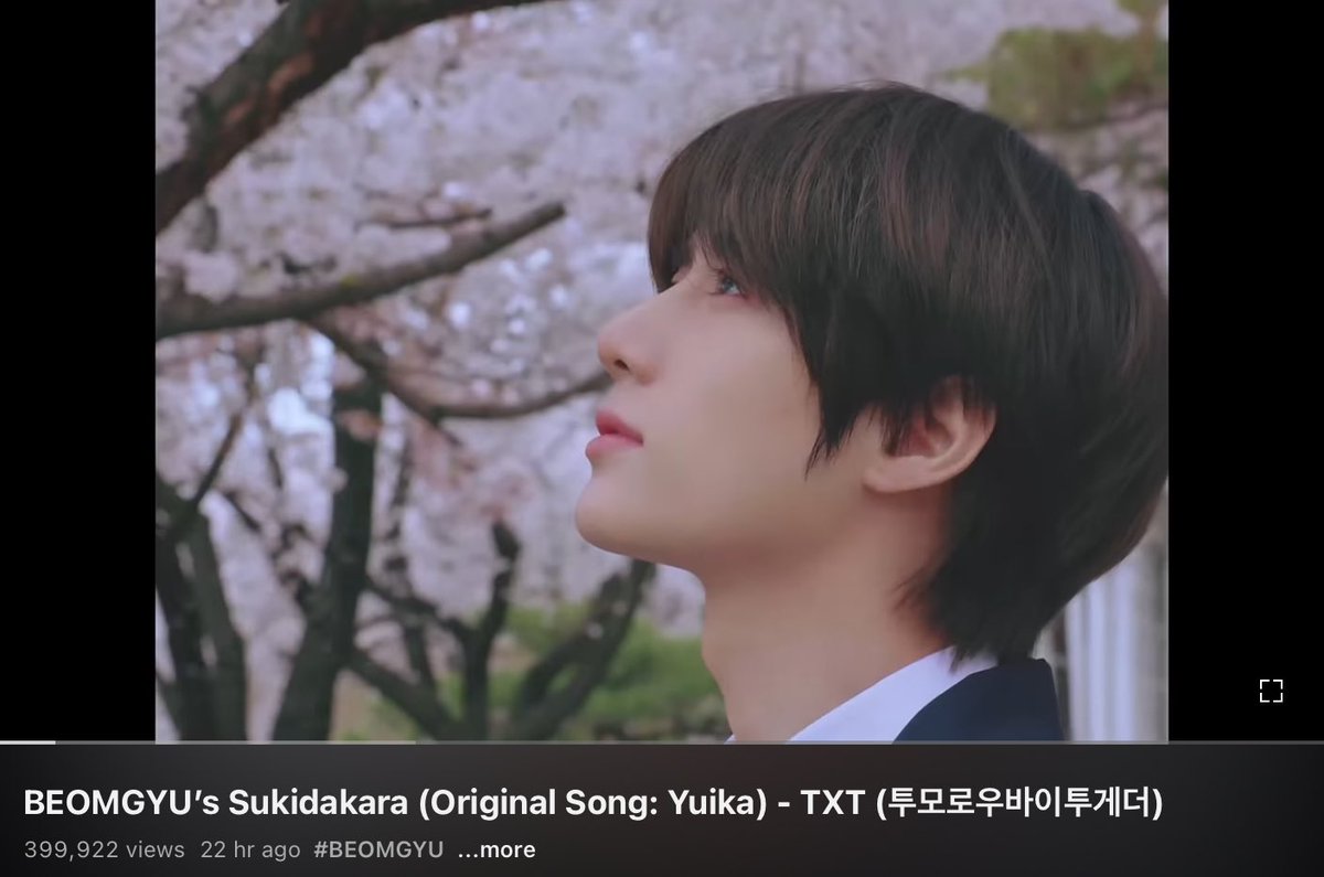 Come on MOAs we can do better for beomie 🥺🌸

BEOMGYU SUKIDAKARA COVER
#BecauseILoveGYU 
MOAのヒーロー、ボムギュ
#BEOMGYU @TXT_members