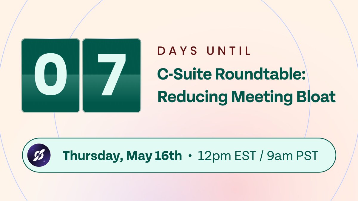 Just one week left to RSVP and get meeting policy implementation insights from top leaders in the industry. Seats are limited for this event so be sure to RSVP early to get access all the event info and updates: buff.ly/3Ur96an