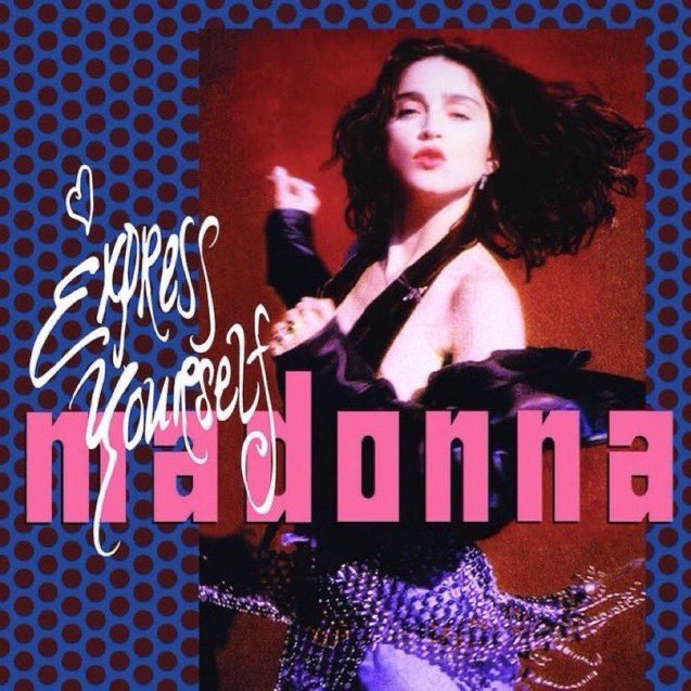 35 years ago today @Madonna released “Express Yourself” as the 2nd single from her ‘Like A Prayer’ album 
#Madonna #QueenOfPop 
#LikeAPrayer 💿
#ExpressYourself 
May 9, 1989