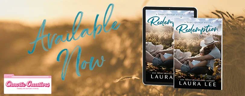 Redemption by Laura Lee is #NowLive! Grab your copy today! #OneClick: geni.us/rlaevents #SecondChanceRomance #Agnsty #Emotional #FirstLove #TragicPast #BroodyHero #CinnamonRollHero @Chaotic_Creativ