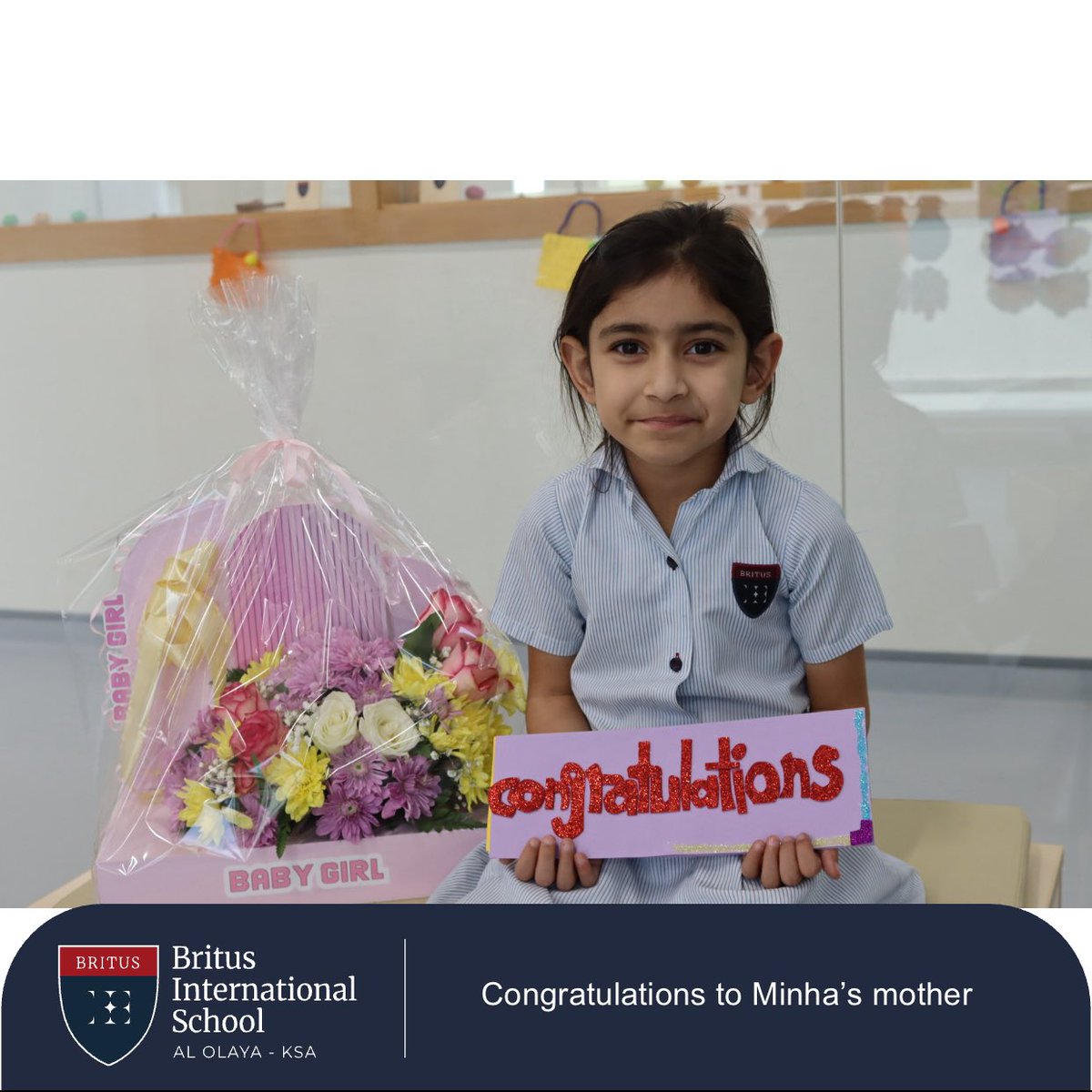 Minha is excited to welcome her baby sister. On behalf of the entire BISO family, we extend our warmest congratulations to Minha’s mother on the birth of her beautiful baby girl.

#riyadhschools #admissionsopen