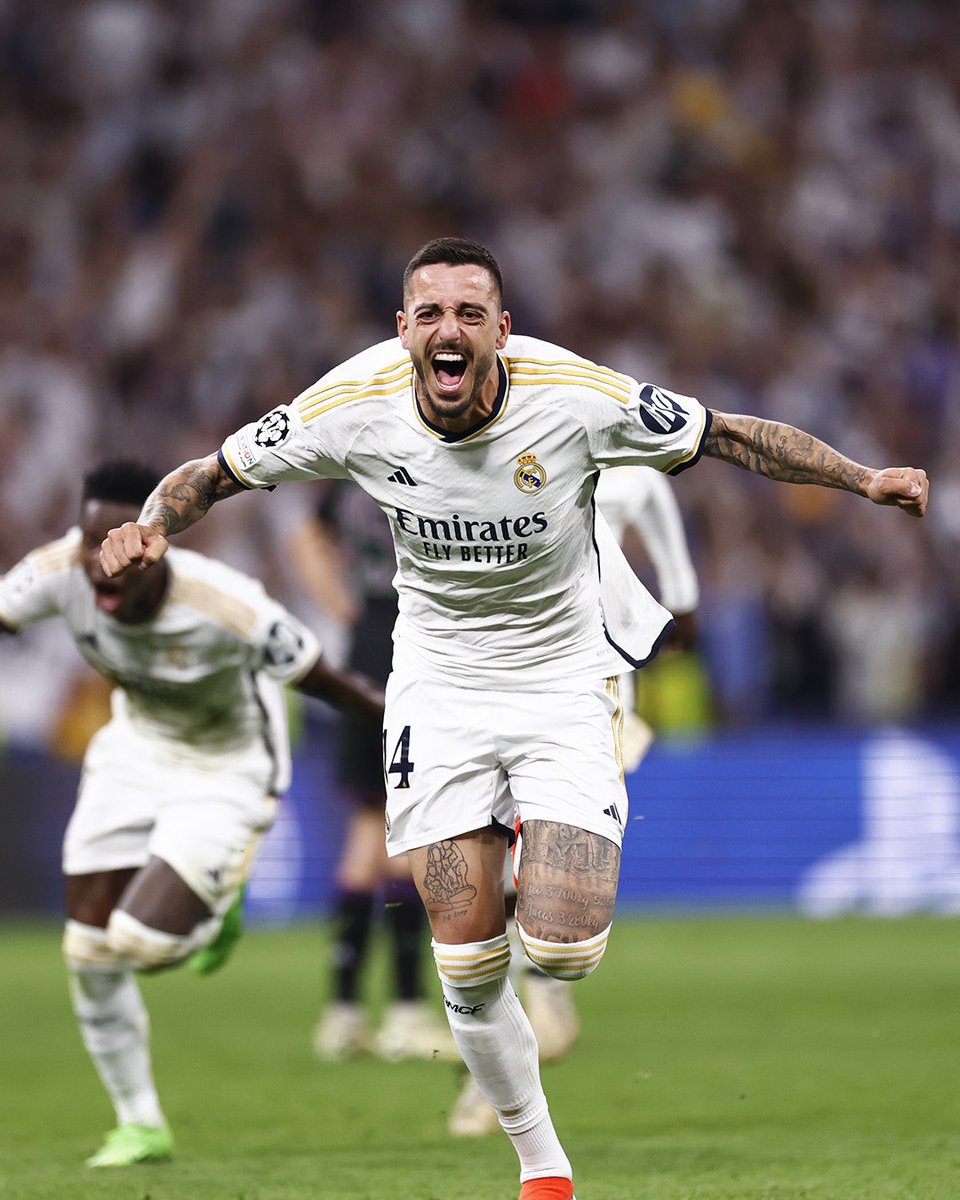Otra noche inolvidable en el Bernabéu para volver a otra final. Fue increíble GRACIAS A TODOS
Hala Madrid y Nada Más