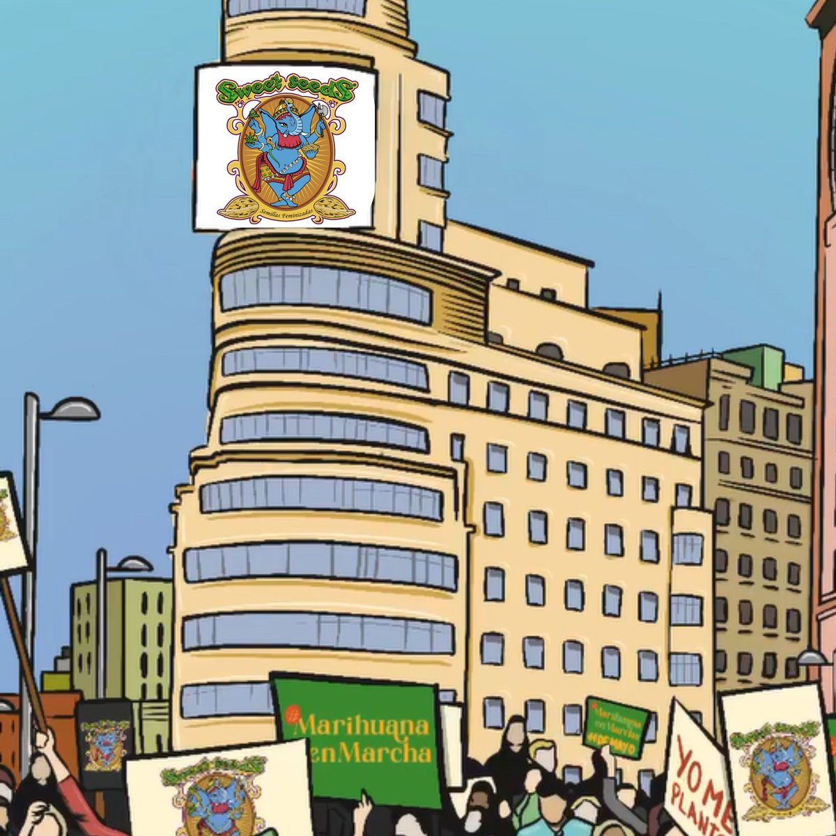 Cuenta atrás para la 📢Marcha Mundial de la M4rihu4n4 #MMMM24 
 
Un años más las amigas de <a href="/sweetseeds_es/">Sweet Seeds®</a> estarán este Sábado en Madrid para reivindicar los derechos  de las personas consumidoras de cannabis y exigir el fin de la  prohibición de la planta